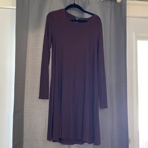 American Eagle ribbed long sleeve dress.